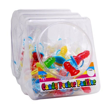 Bachelorette Candy Pecker Pacifier (48 Per Display)