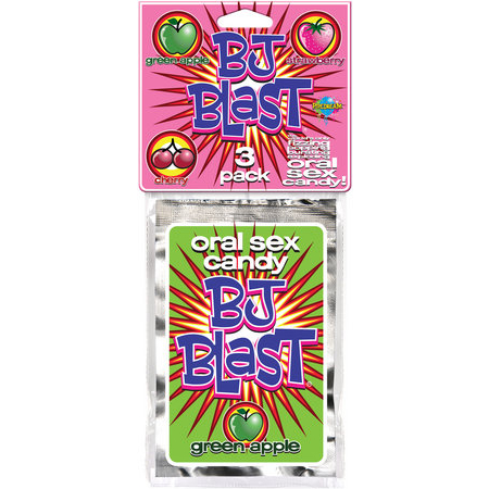Bj Blast 3 Pack Strawberry Cherry Green Apple