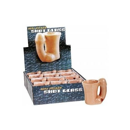 Bachelorette Mini Pecker Shot Glass(each)