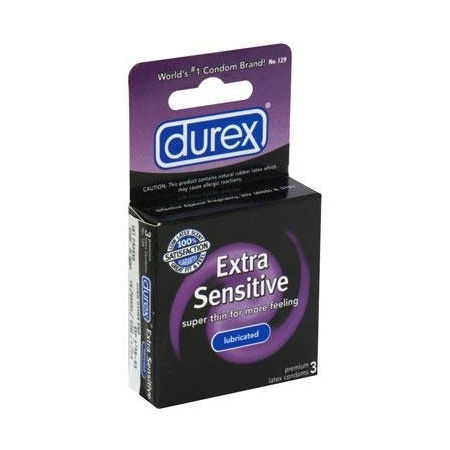 Durex Extra Sensitive Lubricated 3pk