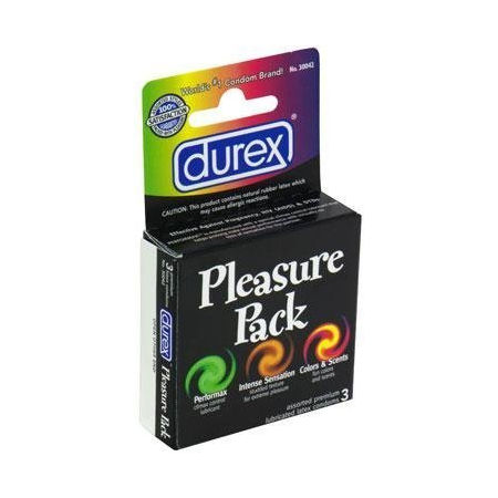 Durex Pleasure Pack 3pk