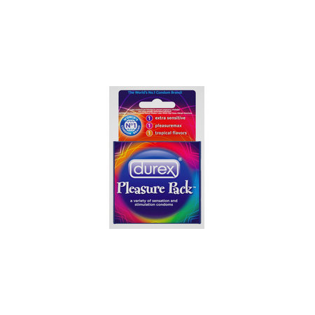 Durex Pleasure Pack 3pk