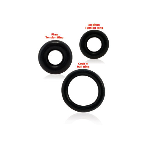 Ringo 3pack Black