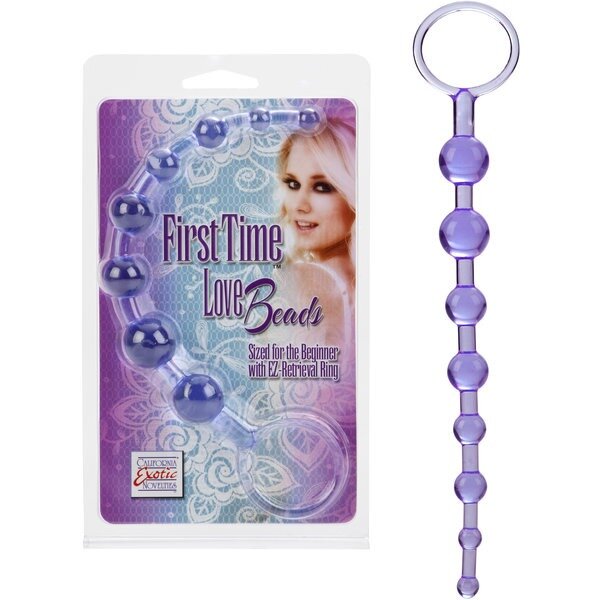 First Time Love Beads Purple