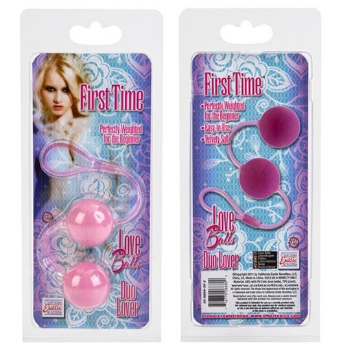 First Time Love Balls Duo Lovers Pink