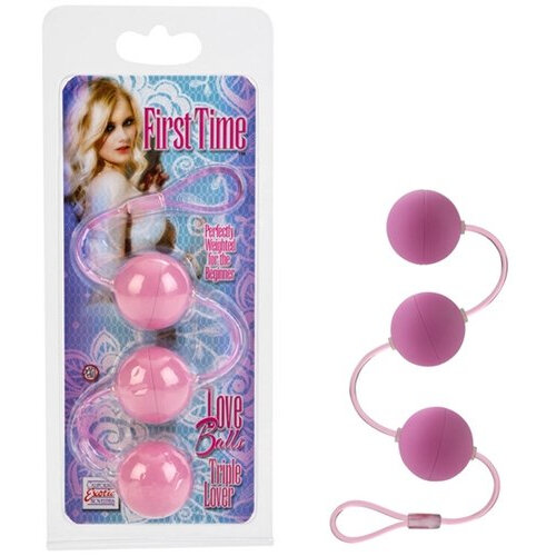 First Time Love Balls Triple Lover Pink