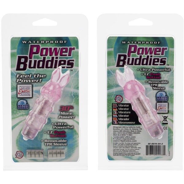 Power Buddies Pink Rabbit Waterproof