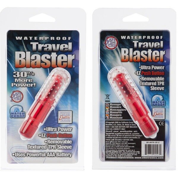 Travel Blaster Red Waterproof