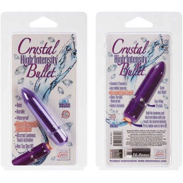 Crystal High Intensity bullet Purple