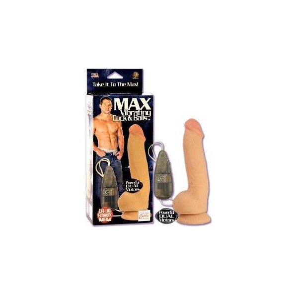 Max Vibrating Cock & Balls