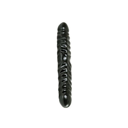 Black Jack 12in Veined Double Dong