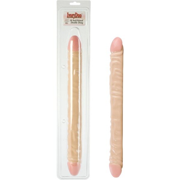 Ivory Duo 18in Veined Dbl