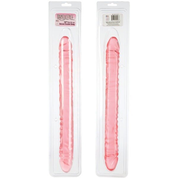 Translucence Veined Dbl Dong 18in