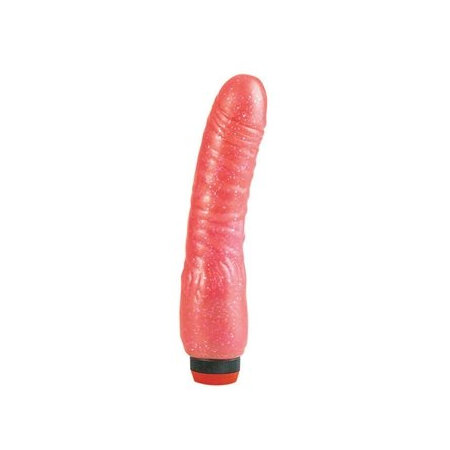 Hot Pink Curved Penis 8 1/4in