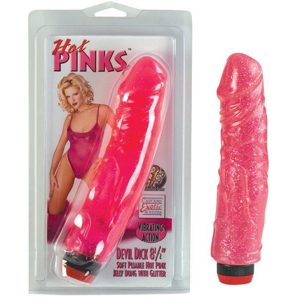Hot Pink Devil Dick 8.5in