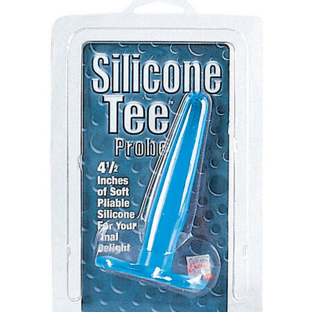 Silicone Tee Probe-blue