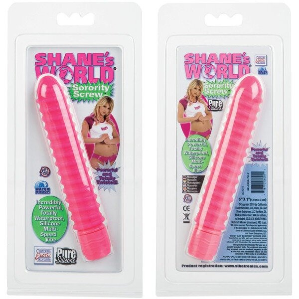 Shanes World Sorority Screw Silicone Pink