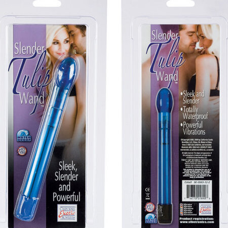 Slender Tulip Wand-cobalt