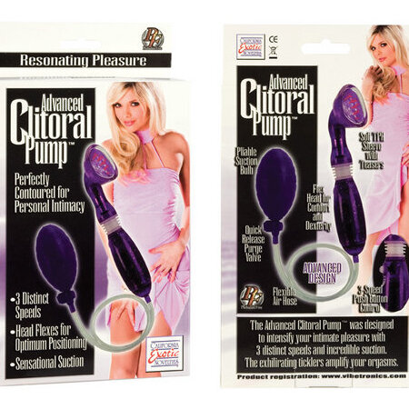 Advanced Clitoral Pump Purple