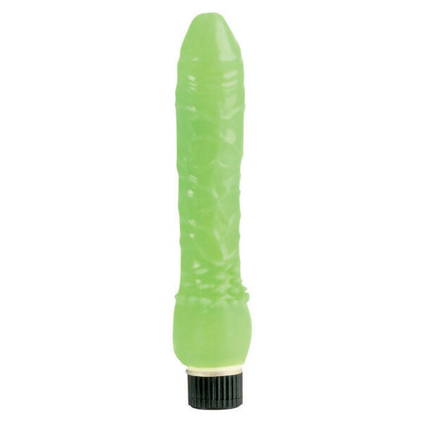 Glow In The Dark Jelly Penis Green