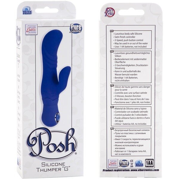 Posh Silicone Thump G Blue