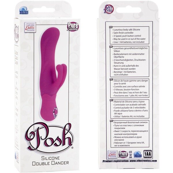 Posh Silicone Double Dancer Pink