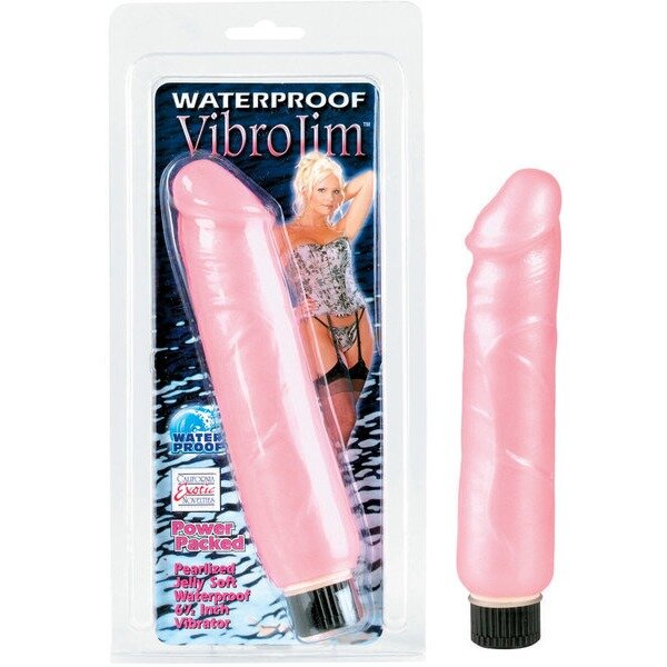 Waterproof Vibro Jim 6.5in