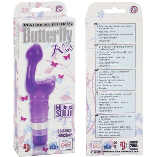 Platinum Butterfly Kiss Purple