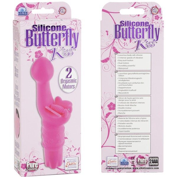 Butterfly Kiss Silicone Pink