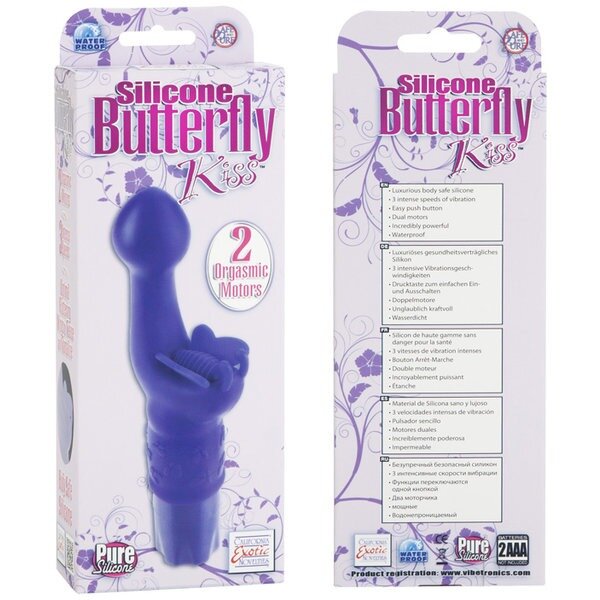 Butterfly Kiss Silicone Purple