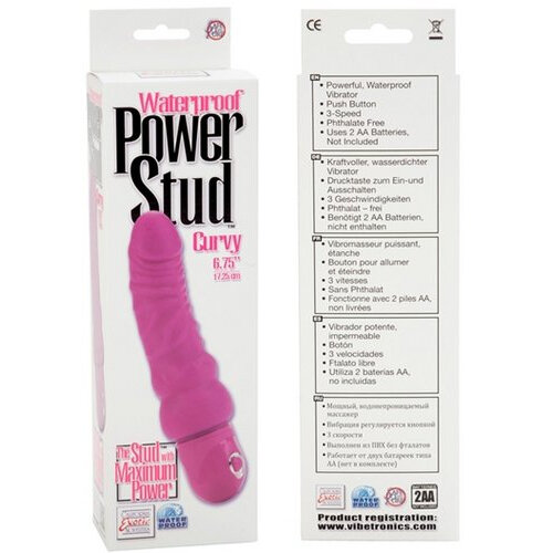 Power Stud Curvy Waterproof Pink