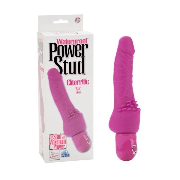 Power Stud Clitterific Pink