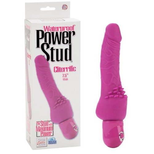 Power Stud Clitterific Pink