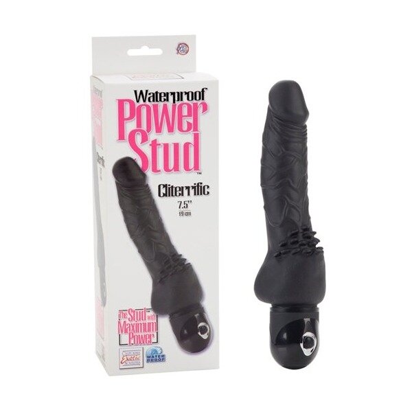 Power Stud Clitterific Waterproof Black