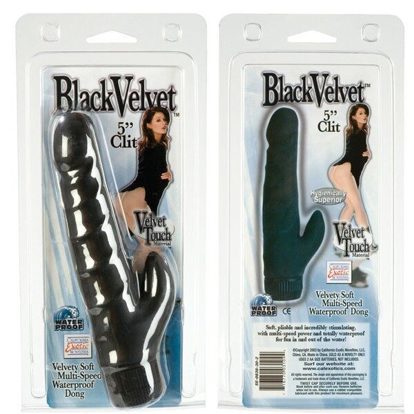 Black Velvet 5in Clit Stim