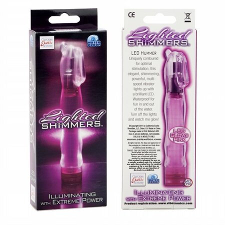 Lighted Shimmers Led Hummer Pink