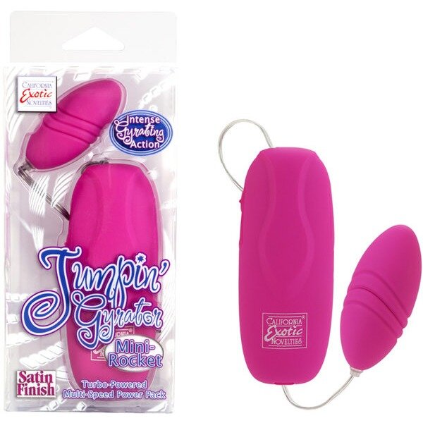 Jumpin Gyrator Mini Rocket Pink