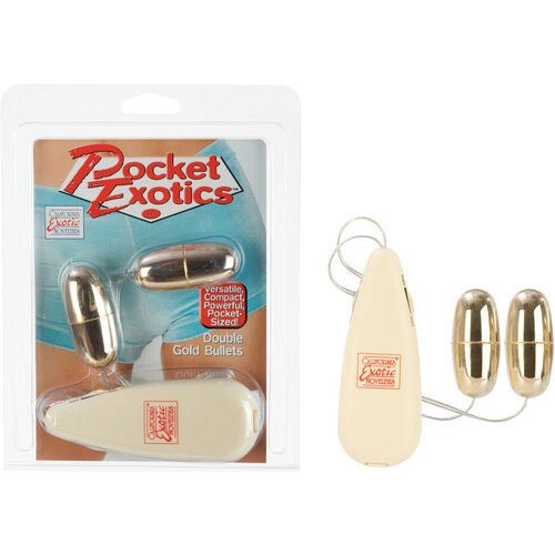Pocket Exotic Double Bullet Gold