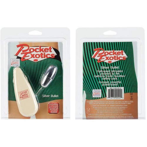 Pocket Exotic Bullet Silver