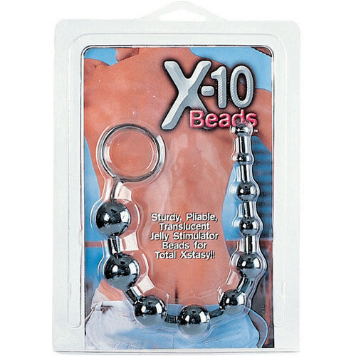 X-10 Beads-black