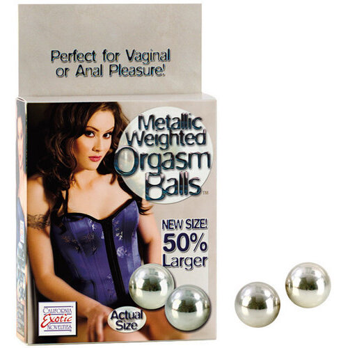 Weight Orgasm Ball Metallic