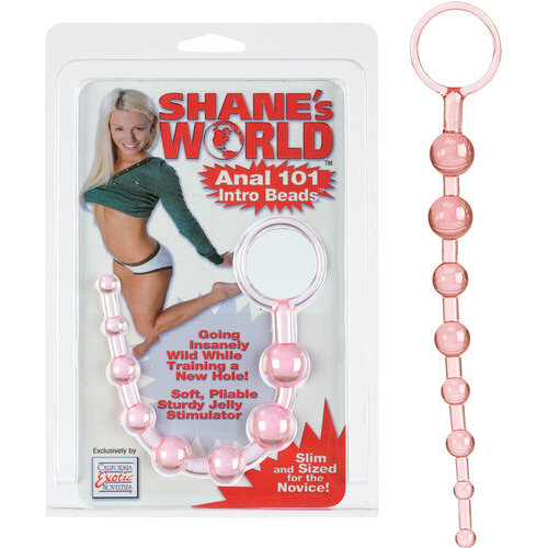 Shanes World Anal 101 Intro Beads Pink