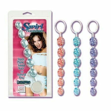 Swirl Pleasure Beads Teal