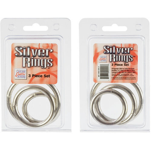 Silver Ring 3 Piece Set