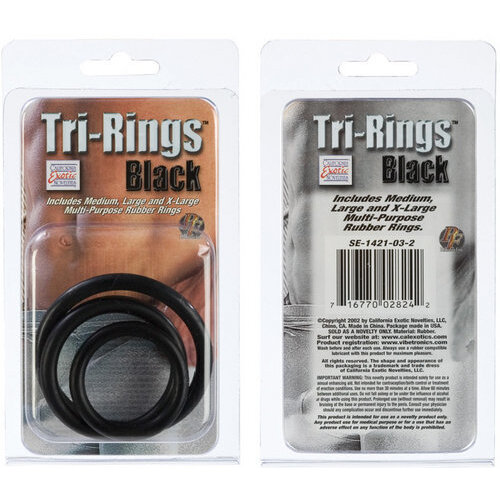 Tri Rings Black