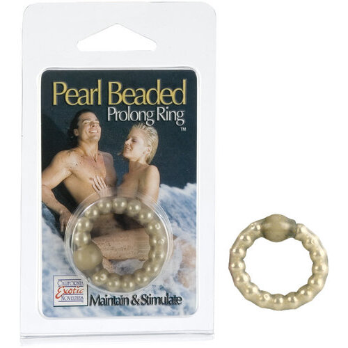 Pearl Bead Prolong Ring Smoke