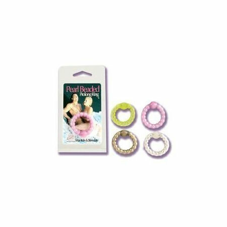Pearl Bead Prolong Ring White