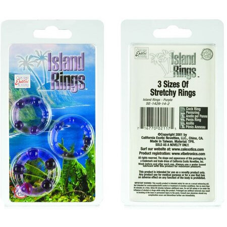 Island Rings- Purple