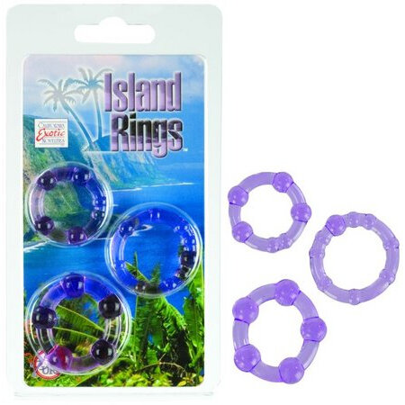 Island Rings- Purple