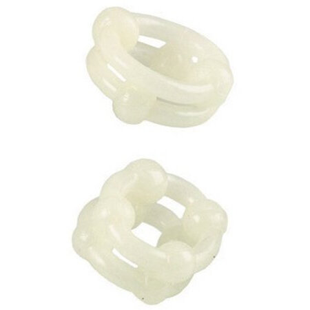 Island Rings Double Stackers- Glow
